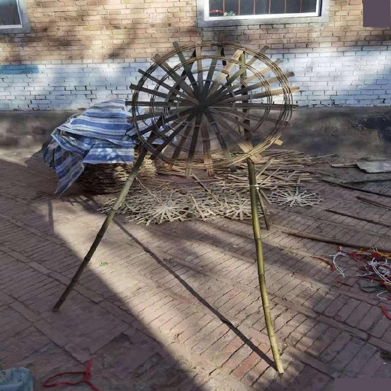 鲜花花圈架子花圈架子竹编花F圈架子手工制作各种规格