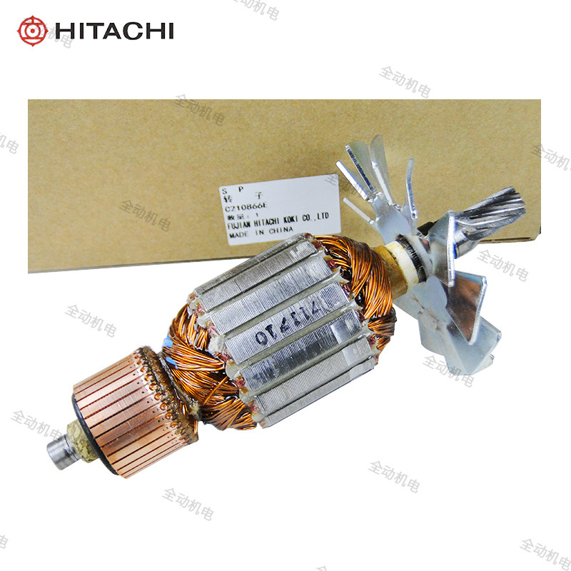 日立 配件 C 12FCH 斜切锯 转子 9齿 介铝机 切割机 原装正品