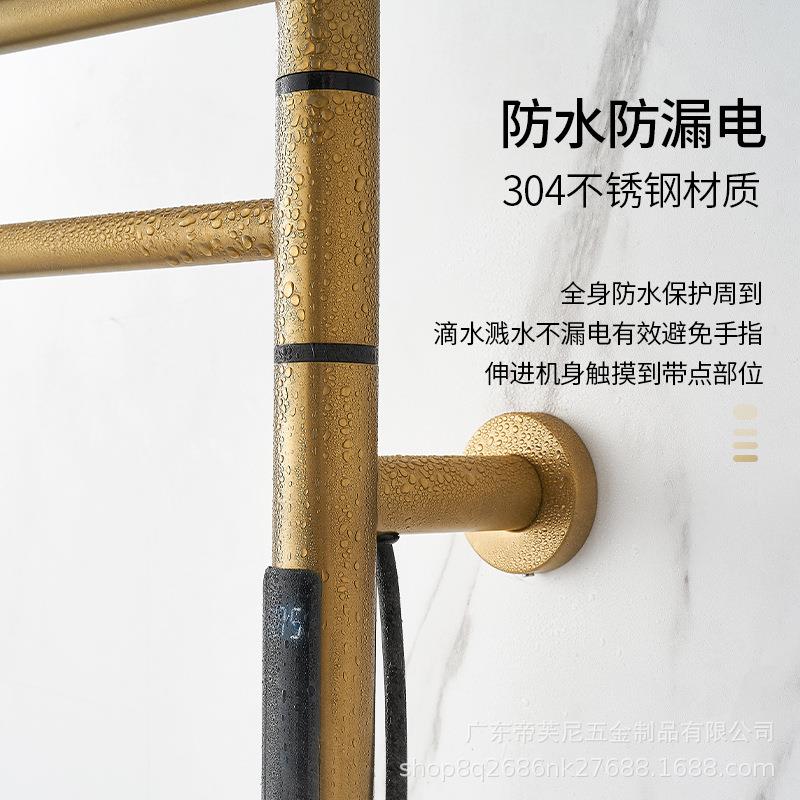 ozon180旋转电热毛巾架EAC认证加拿大CSA毛巾杆浴巾现代简约