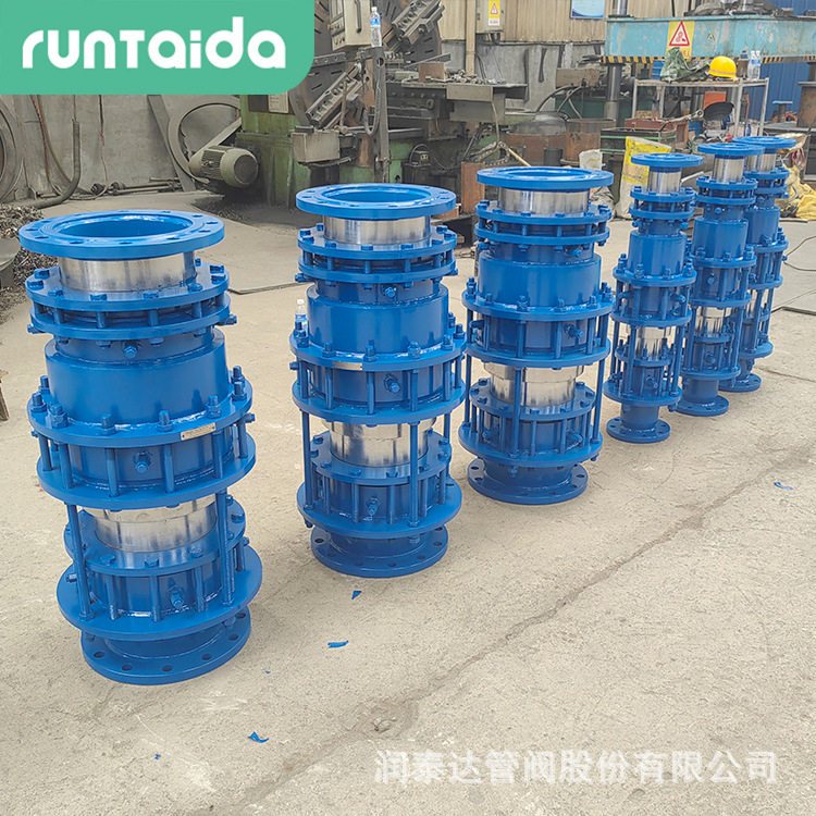 直流介质无推力补偿器热力伸缩套筒补偿接头单向直埋注填式补偿器