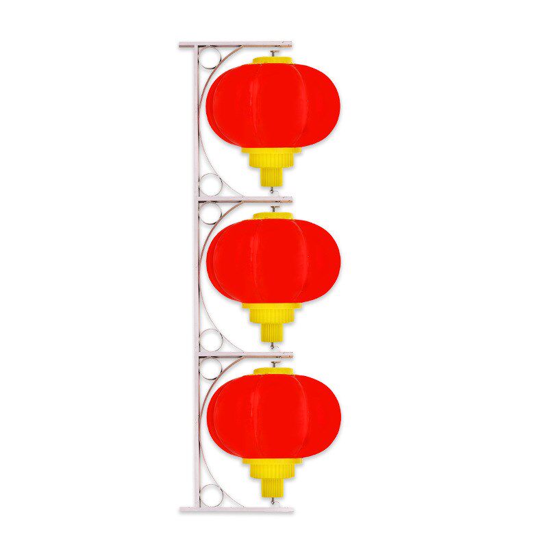 LED灯笼亮化工程 p春节节日景观灯 led道路景观亚克力大红灯笼