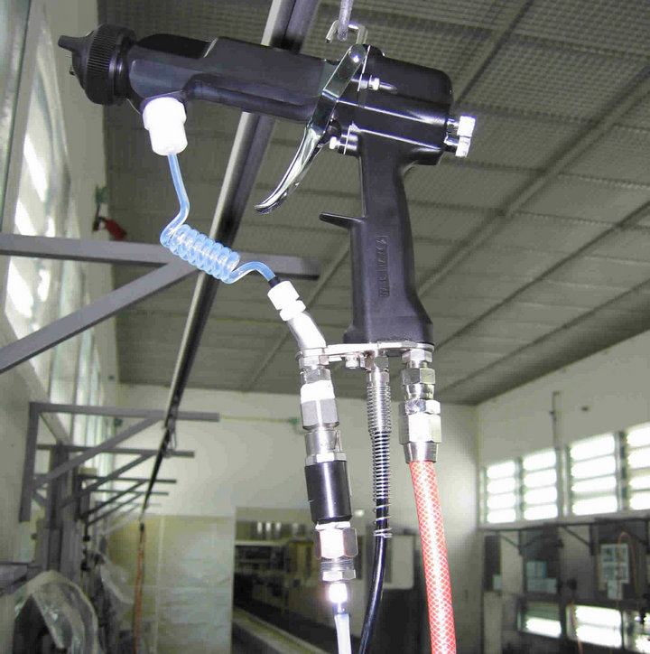 PGS-323手工静电喷枪普格斯手动静电喷油枪静电油漆喷枪
