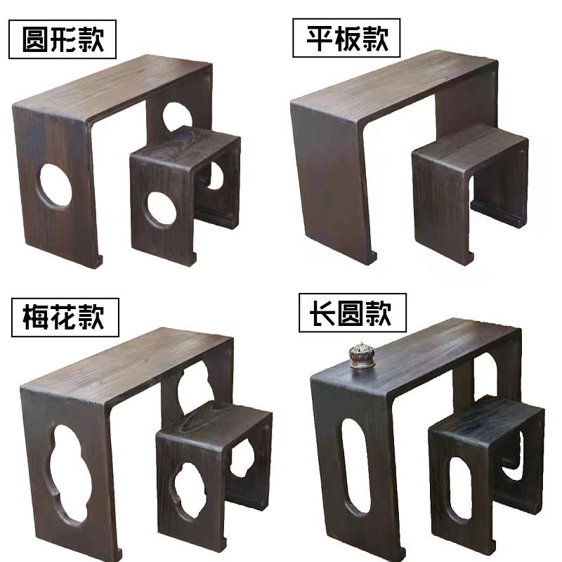 古琴桌凳烧桐木整体仿古琴桌共鸣实木茶桌M国学古筝桌书法桌包邮