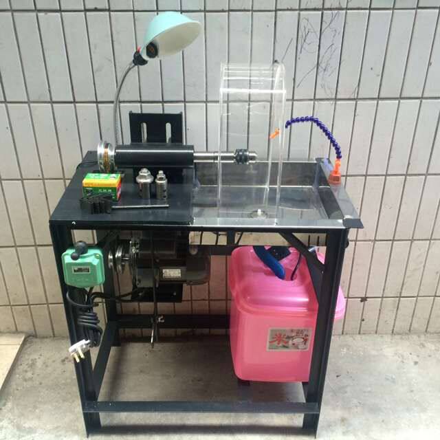 绿松石抛光打磨万能机横机磨货机琥珀 打胚去皮 大轴厚板 横机