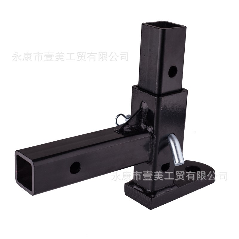 美式8寸可调节y拖车臂房车连接杆