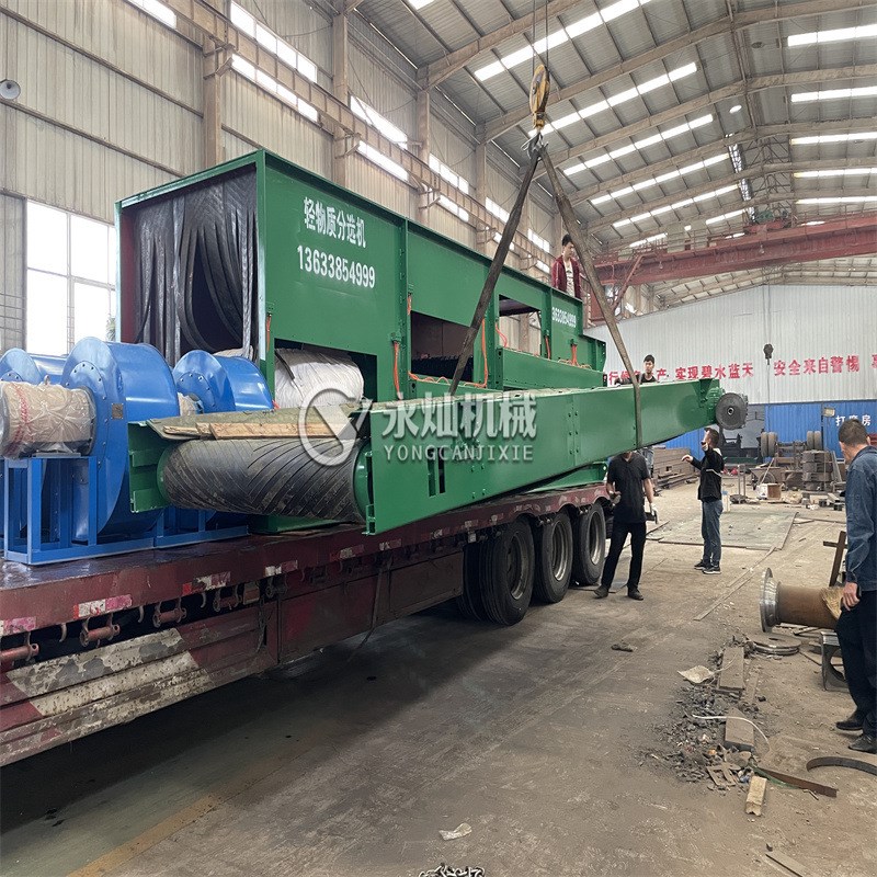 市政垃圾分类处理设备 建筑垃圾风选分拣机 垃圾场专Y用设备分拣