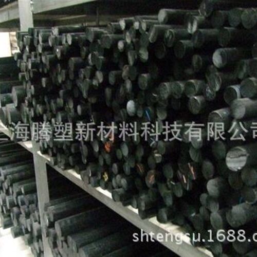 加工黑色加c玻纤尼龙棒   进口黑色尼龙加玻纤棒  PA6 GF30