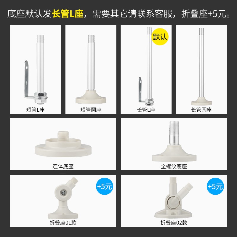 多层三色警示灯声光报警器2r20V机床led信号闪烁闪光设备指示灯24