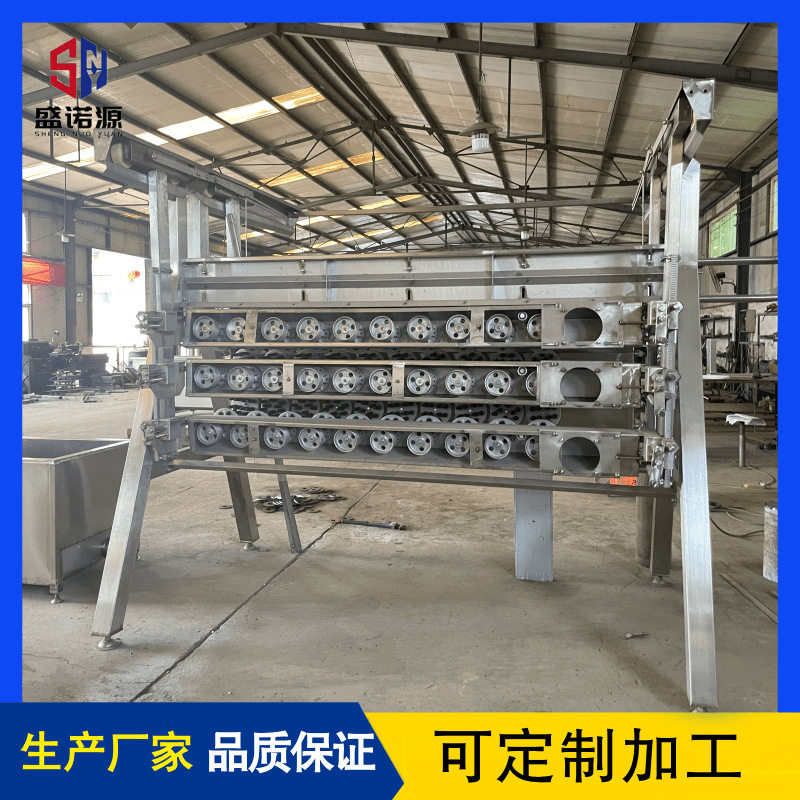 大型立式家禽脱毛机 可来场试机全自动鸡鸭鹅打毛机 肉鸭屠宰设备