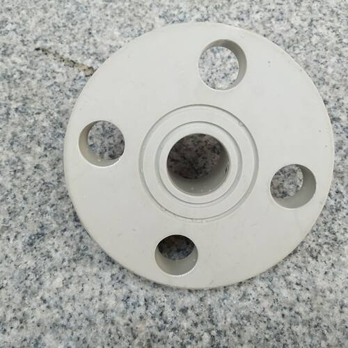 武峰PPH法兰DN80(90mm)水泵出口法兰片 PP法兰接头 PP工业泵口法