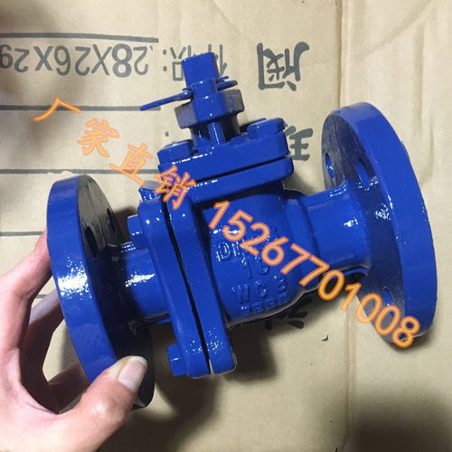 手动衬四氟球阀Q41F46-16C铸钢衬氟球阀DN25 32 40 50 65 80 100