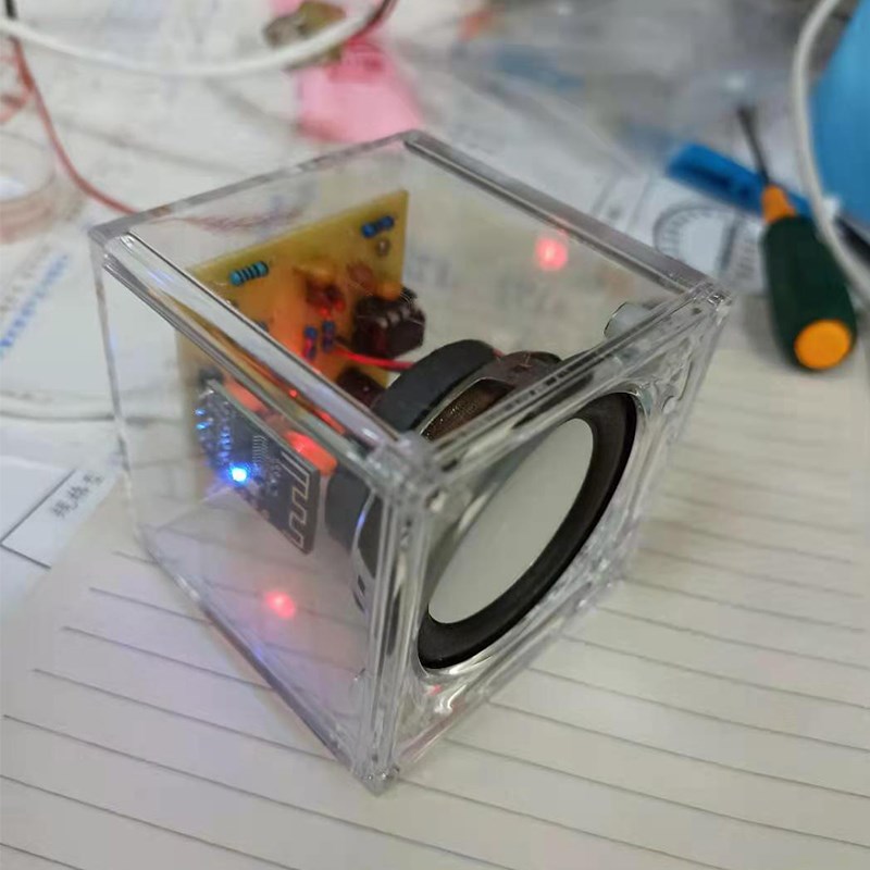 TDA2822蓝牙音箱DIY散件带外壳不含电路板
