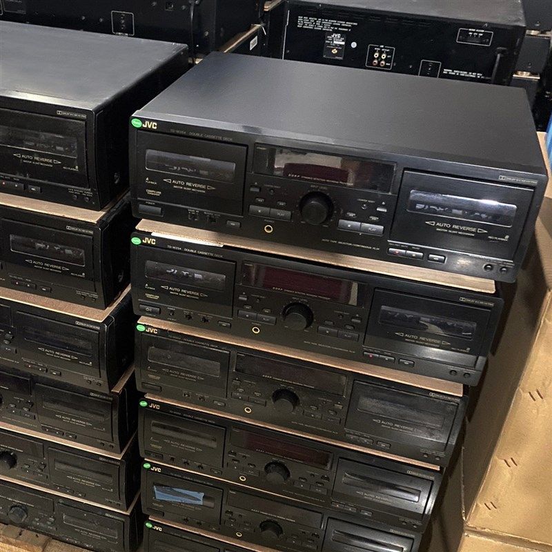 JVC TD磁W254控W216/W218/W318双卡录音电/卡座 -带卡座机