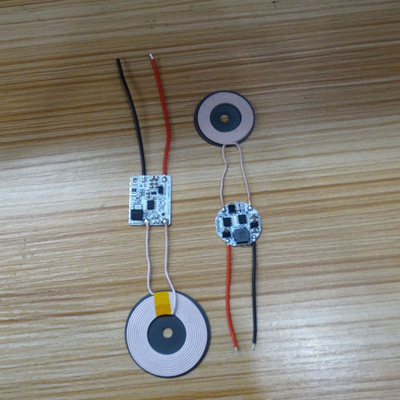 无带充电/供电模块输出12.载V/8.4V/5V充电池接负6线指示灯抗金属