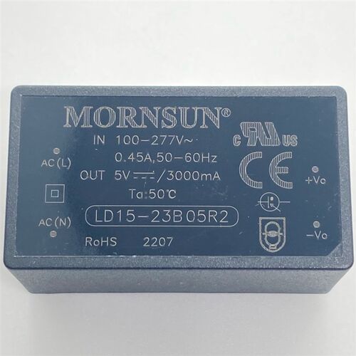 源D15-23B05R2高品质A-CDC电L模块85-305V转5V 3A 15W小体积 直拍