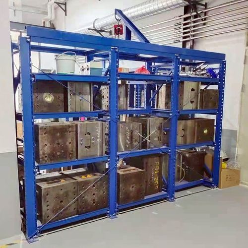 重型模具架抽屉式五金压铸注塑槽钢模具存放整理架半开全开式定做