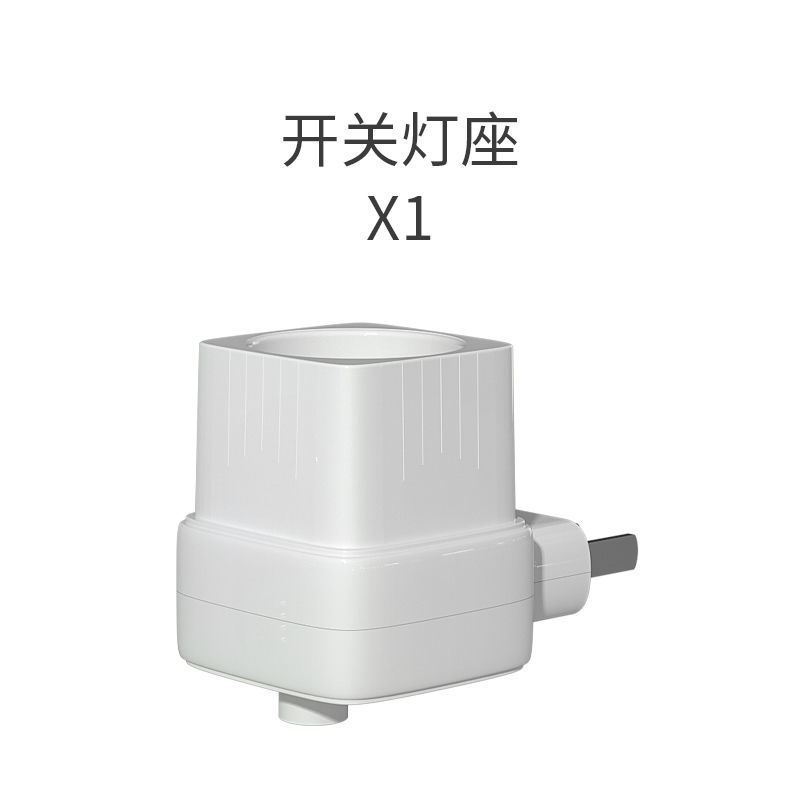 灯座插头E14小螺口 带开关插座式大螺口E27壁插式转换B22卡口灯头图片