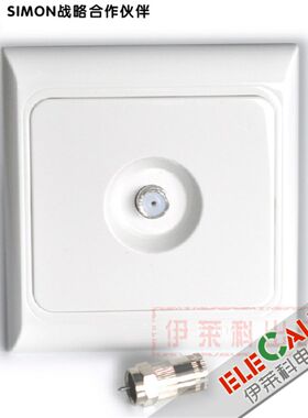 西蒙开关欧典61系列 电视插座 J60475 wd-911698