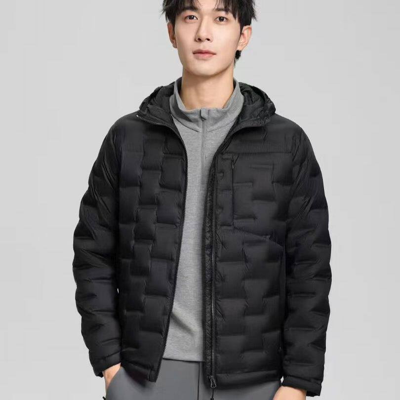 男连帽薄款秋冬新款超轻薄羽绒服羽绒服