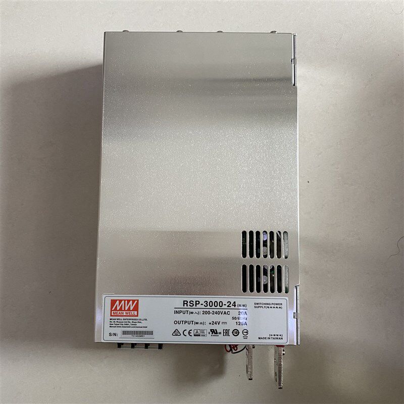 台湾明纬PFC可调电压可并联电源 RSP-3000-24 3000W 24V125A 全新