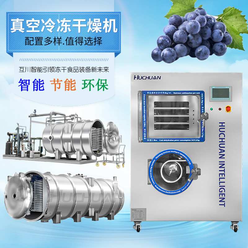 南极磷虾大型冻干机 羊奶棒猫草棒冷冻干燥成套设备 鸡肝粒冻干机