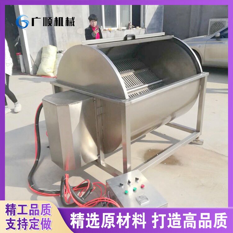 家禽自动翻转蒸汽电加热烫毛机