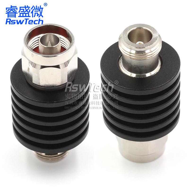 N-JK 10W射频微波 N型同轴固定衰减器 50欧姆 20DB公转母 DC-3GHz