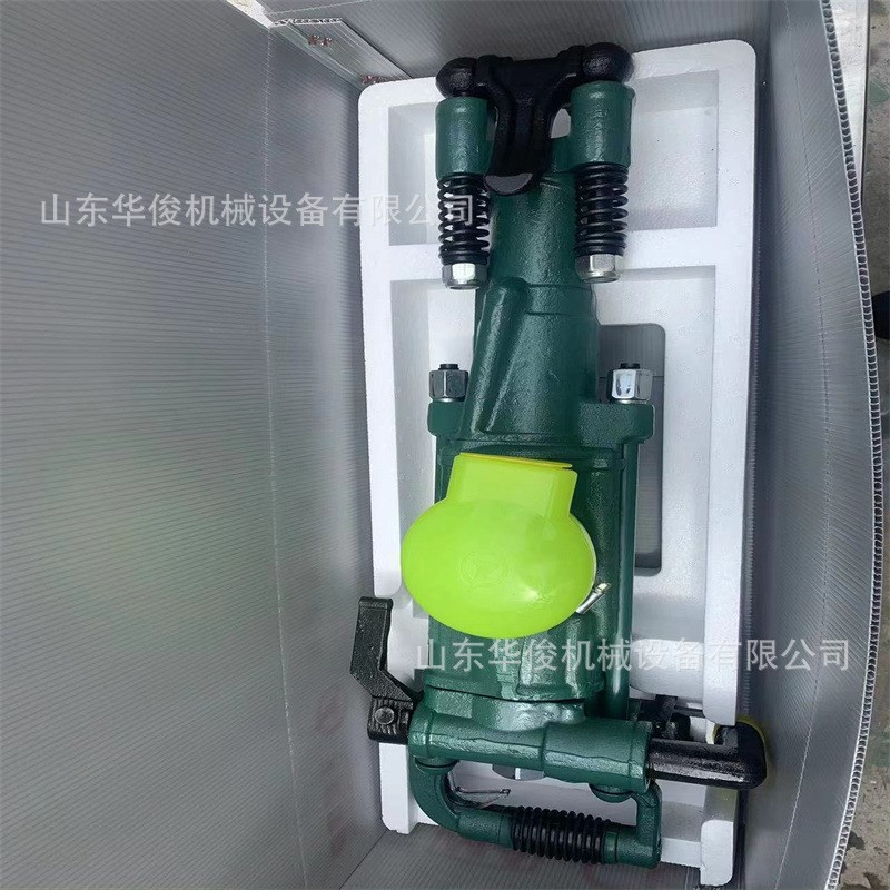 凿岩打孔钻机矿用 手持式岩石破碎机气腿式风动钻孔机凿岩机配件