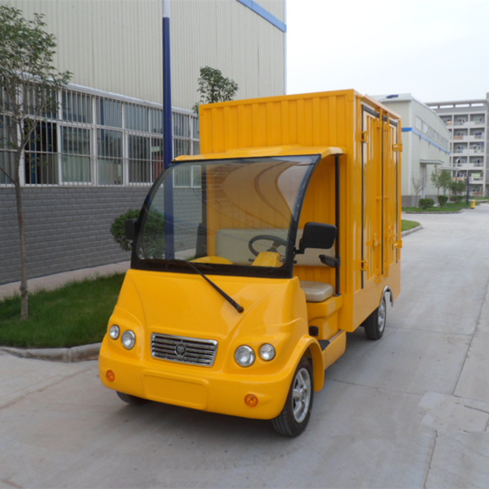 新款轻巧耐用型电动观光载货车