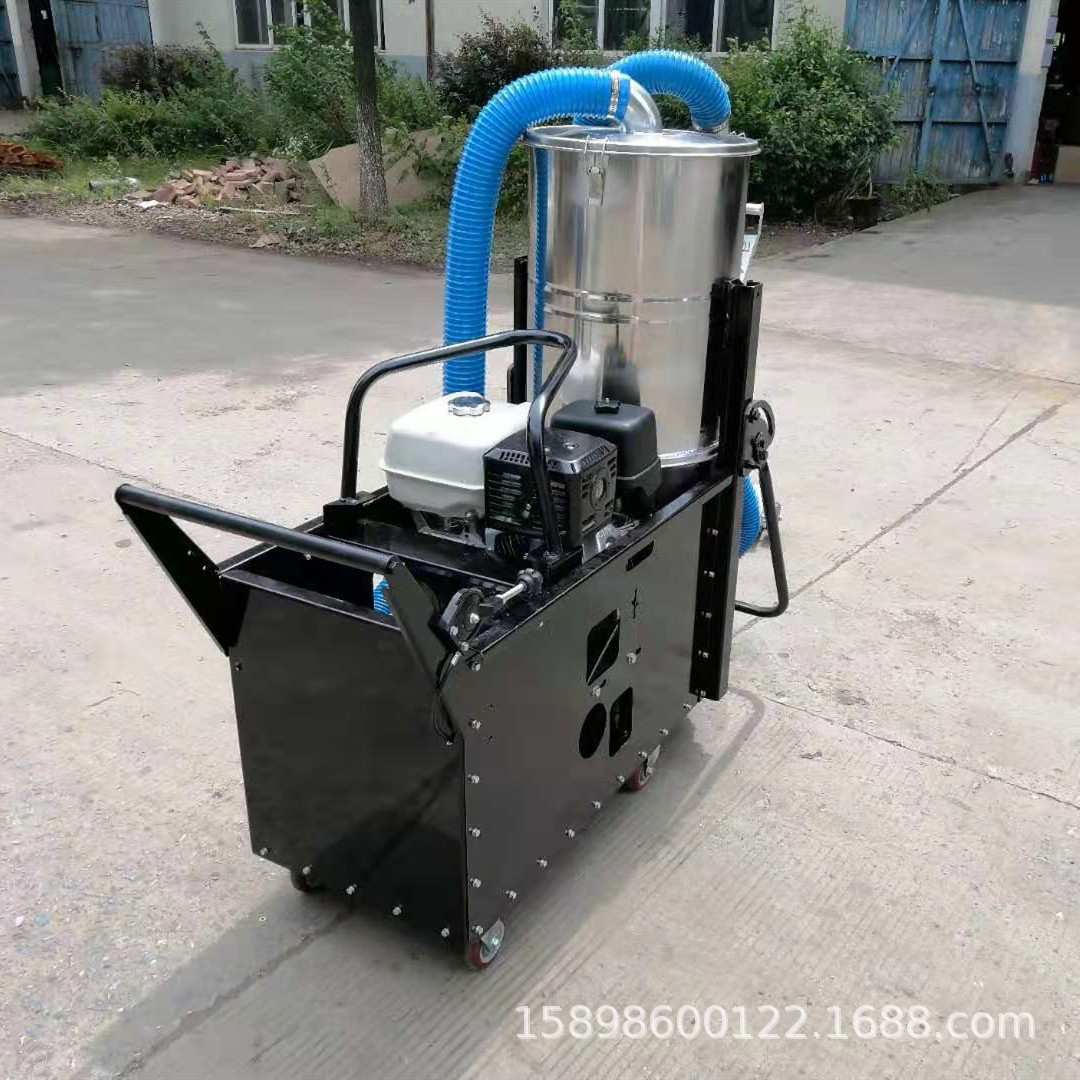 生产汽油吸尘机 裂缝修补扩槽尘土吸尘机 沥青路面裂缝开缝吸尘器