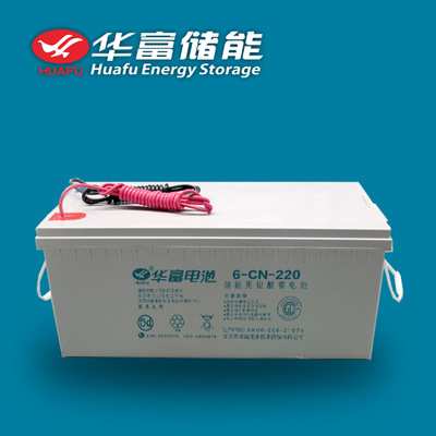 华富蓄电池12V220AH 华富蓄电池12V系列 6-CN-220 太阳能 路灯用