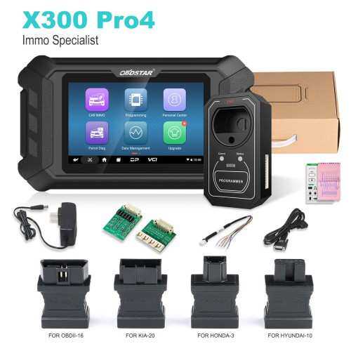 OBDSTAR X300 PRO4钥匙匹配/防盗功能+钥匙编程+obdii汽车诊断仪