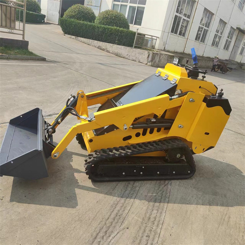 建筑工地室内装载机多功能工程用小型履带滑移车轮式小铲车