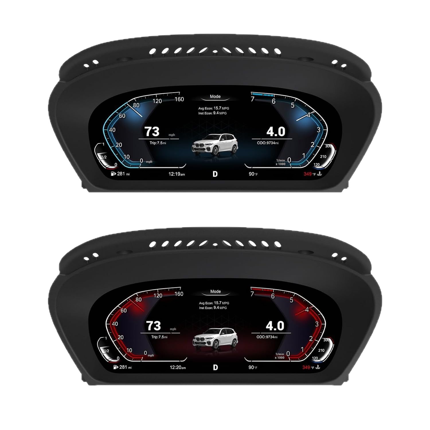 宝马E60/E70/E71液晶仪表改装