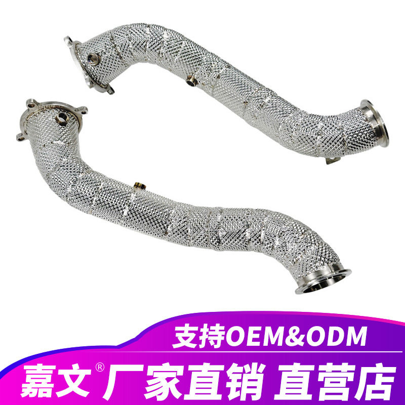迈凯伦720S不锈钢热包排气管