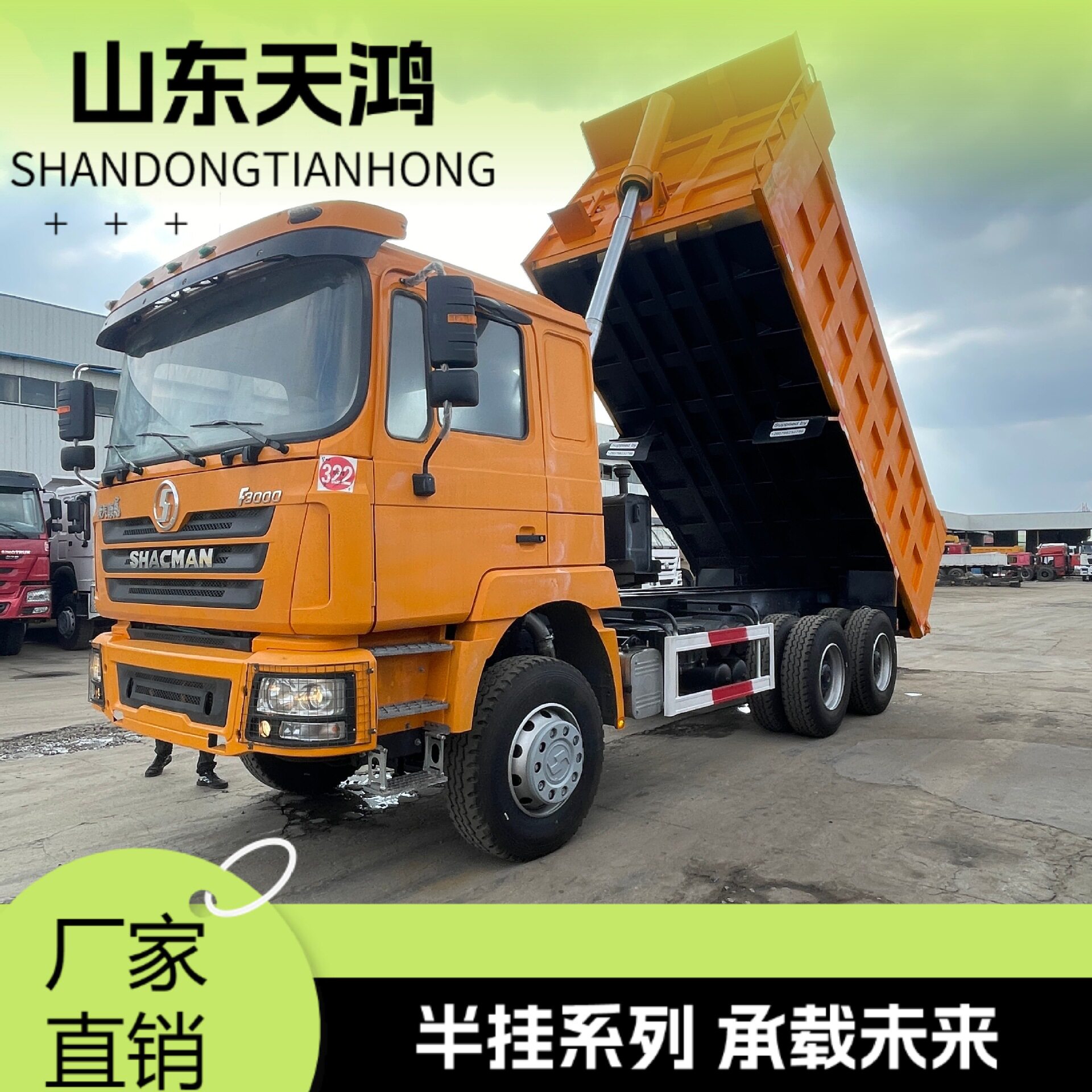 源头厂家供应出售销售非洲陕汽F3000 重卡自卸牵引车砂石运输汽车