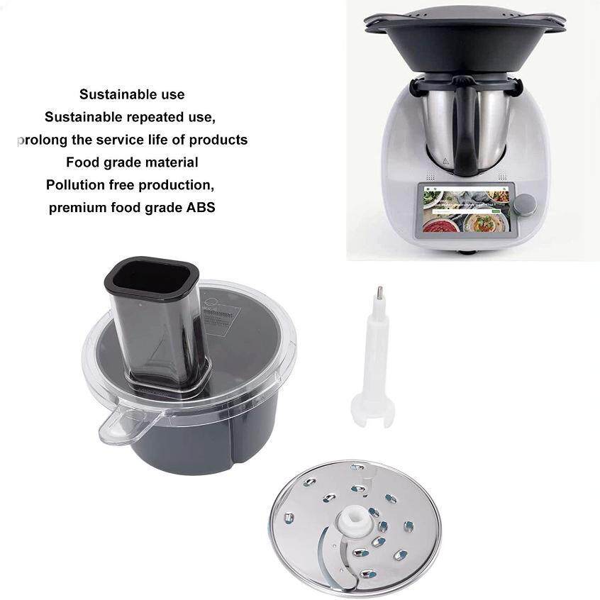 蔬菜切丝器刨丝器切割器适用于ThermomixTM5TM6厨师机配件