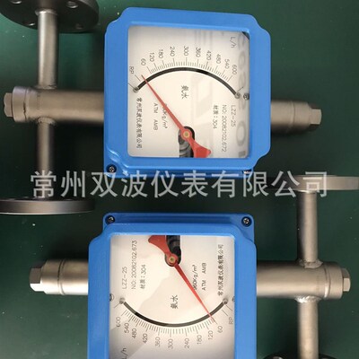 右进左出,水平安装金属管w浮子转子流量计LZZ-25/DF