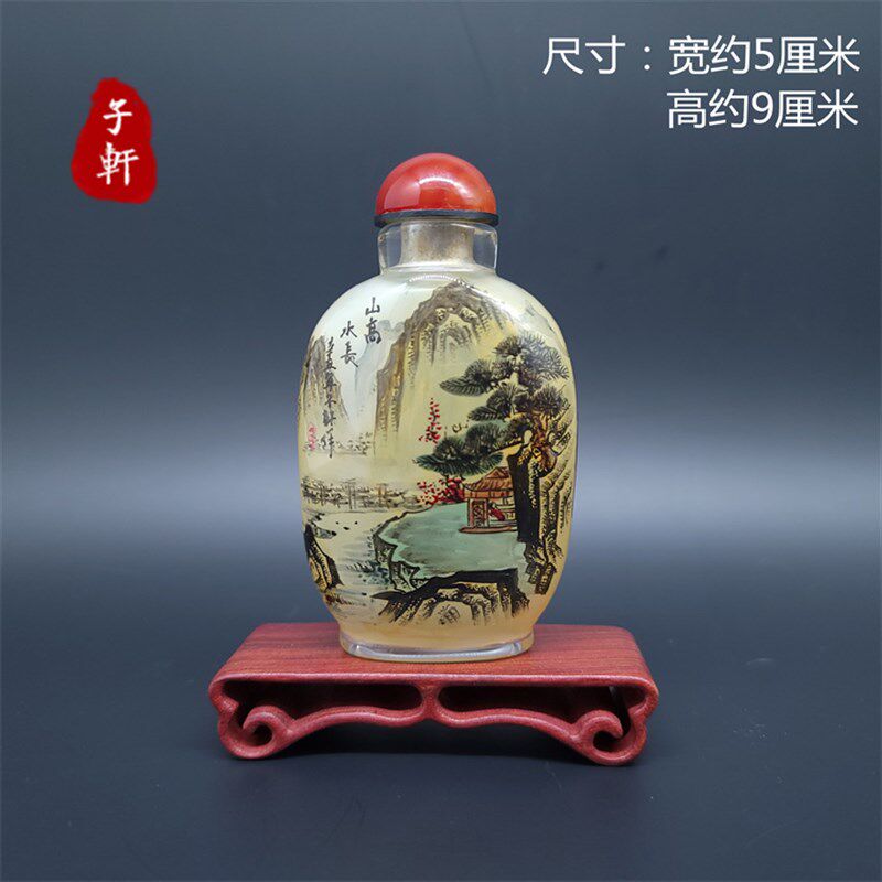 衡水特产内画鼻烟壶手务艺品小摆件日领导老外商工收藏生送礼品