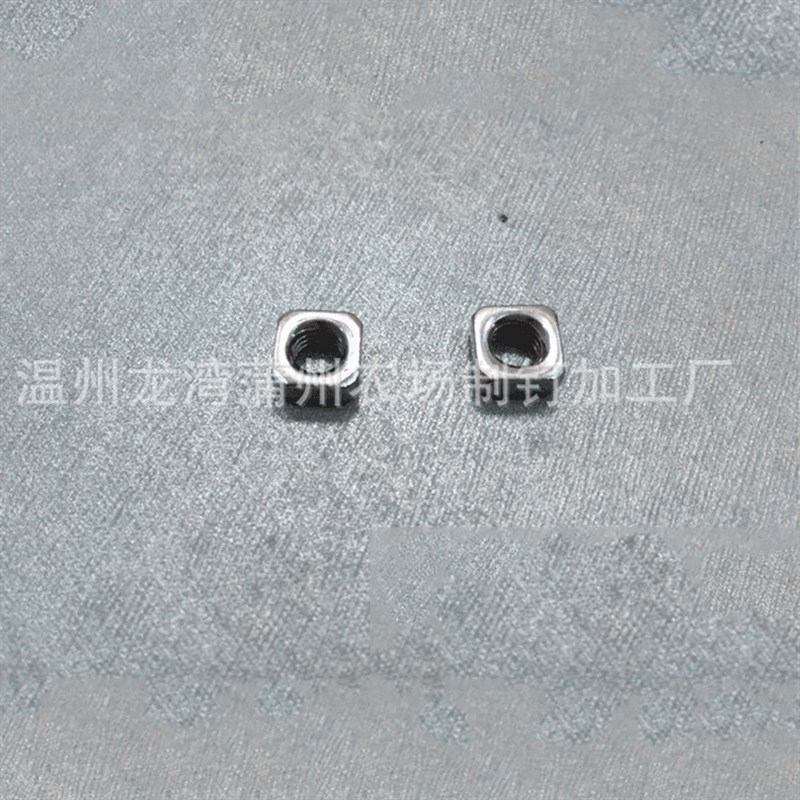 圆螺母 四方镀锌螺母非标不锈钢圆螺母内套M牙 横孔蝴蝶螺母螺丝