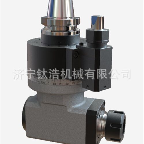 AG90-ER40-220L角度头90单出型角度头加Q工中心铣床角度头直销