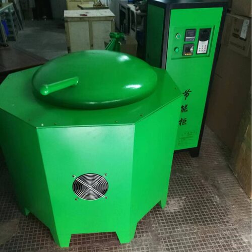 电磁节能熔铝炉300KG厂家直销