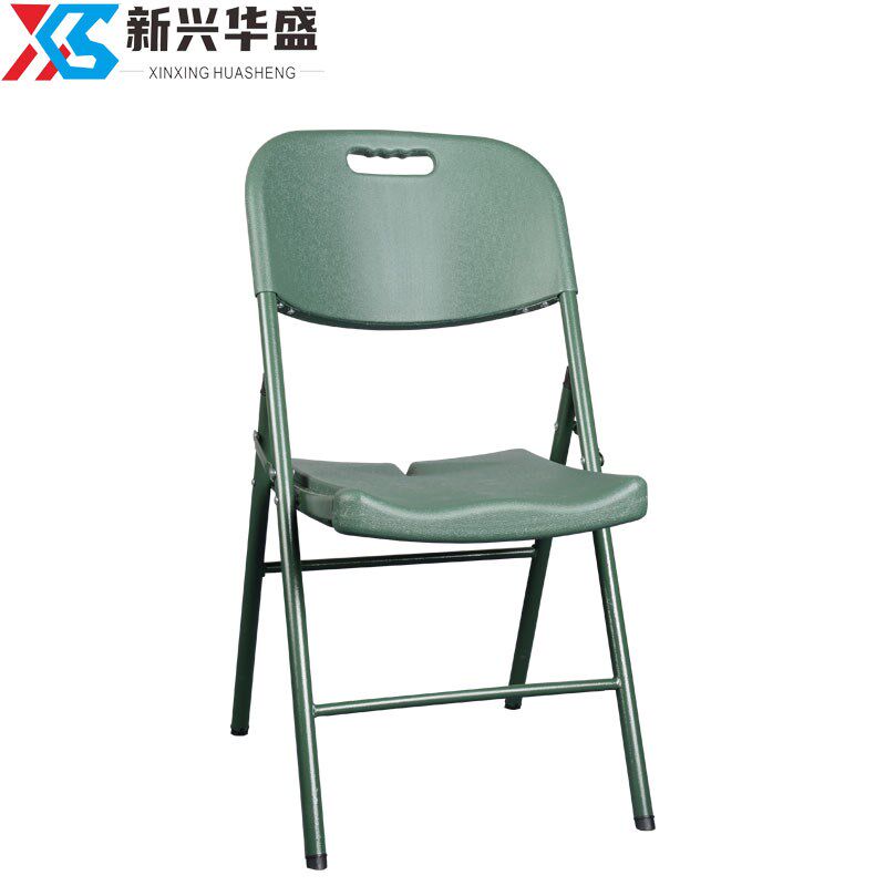 野外折叠作训椅外塑便户吹椅携式会议折叠椅靠背钓鱼露营休闲座椅
