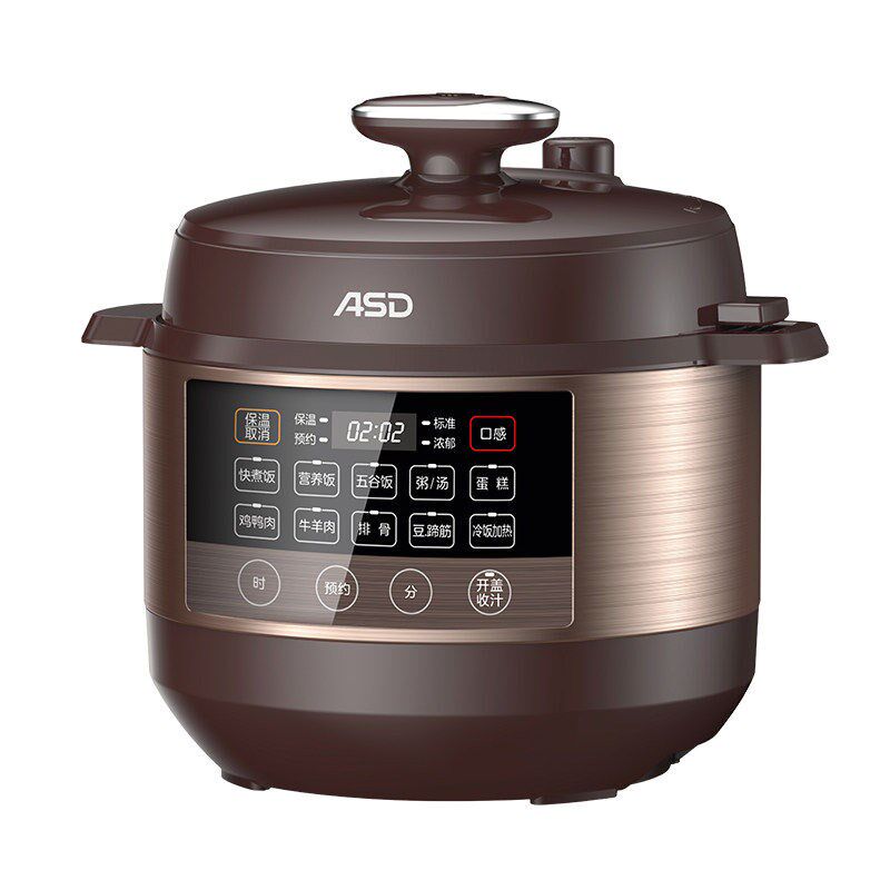 ASD/爱能达AP-Y60E137电压力锅不粘双功6L多胆能智仕预约家用高压