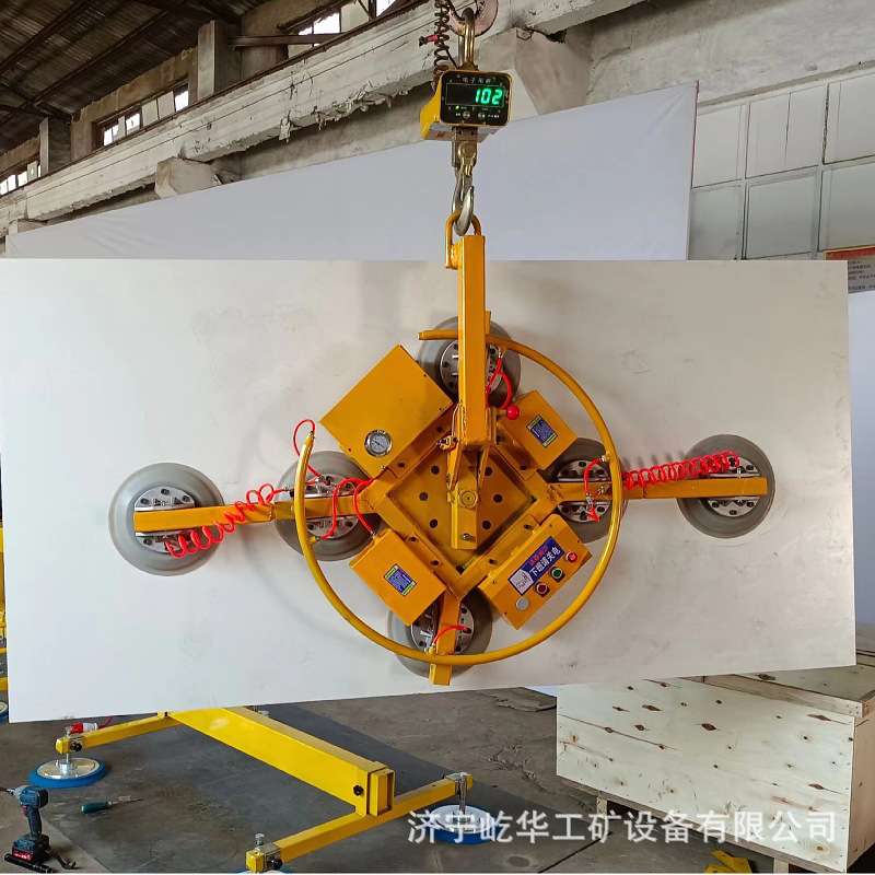 厂家供应大型电动玻璃吸吊机幕墙门窗安装搬运重型液压真空吸盘