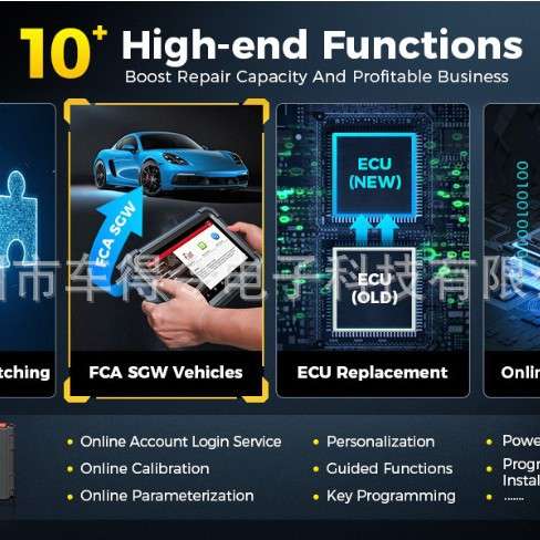 跨境 LAUNCH X431 PRO DYNO 2025 KEY Programmer诊断仪解码器