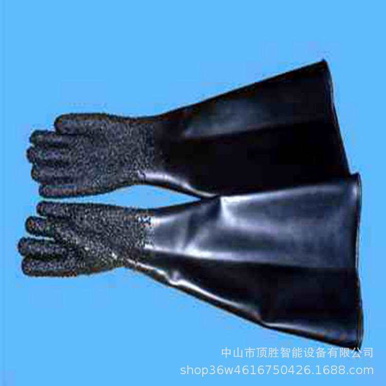 顶胜喷砂手套    喷砂机专用颗粒手套 手动喷砂机专用喷砂手套