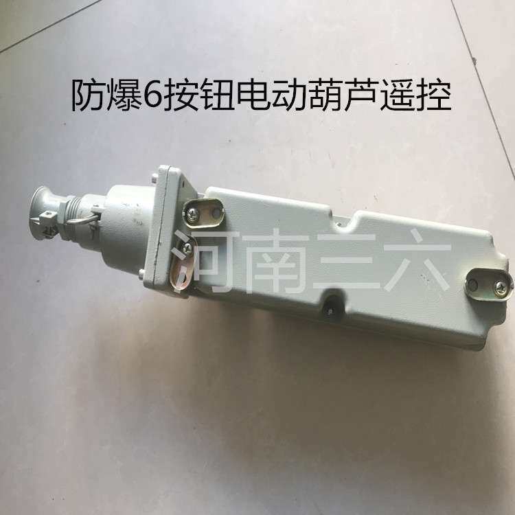 防爆电动葫芦按钮手柄行车开关按钮6扭带急停防静电防水