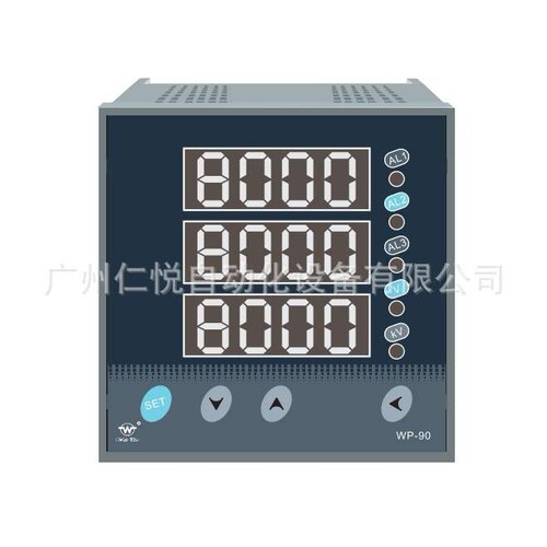 WP-LE3V-C27043HLT上润智能三相电压表电流表数显测量显示控制仪