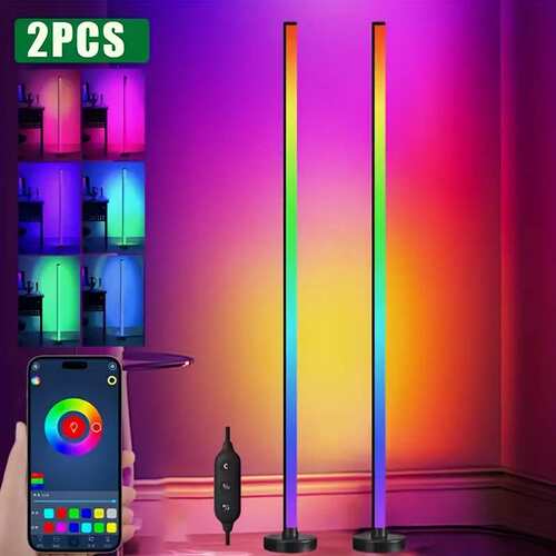 G 54552 RGB Music Rhythm Corner Floor Lamp 幻彩拾音落地灯